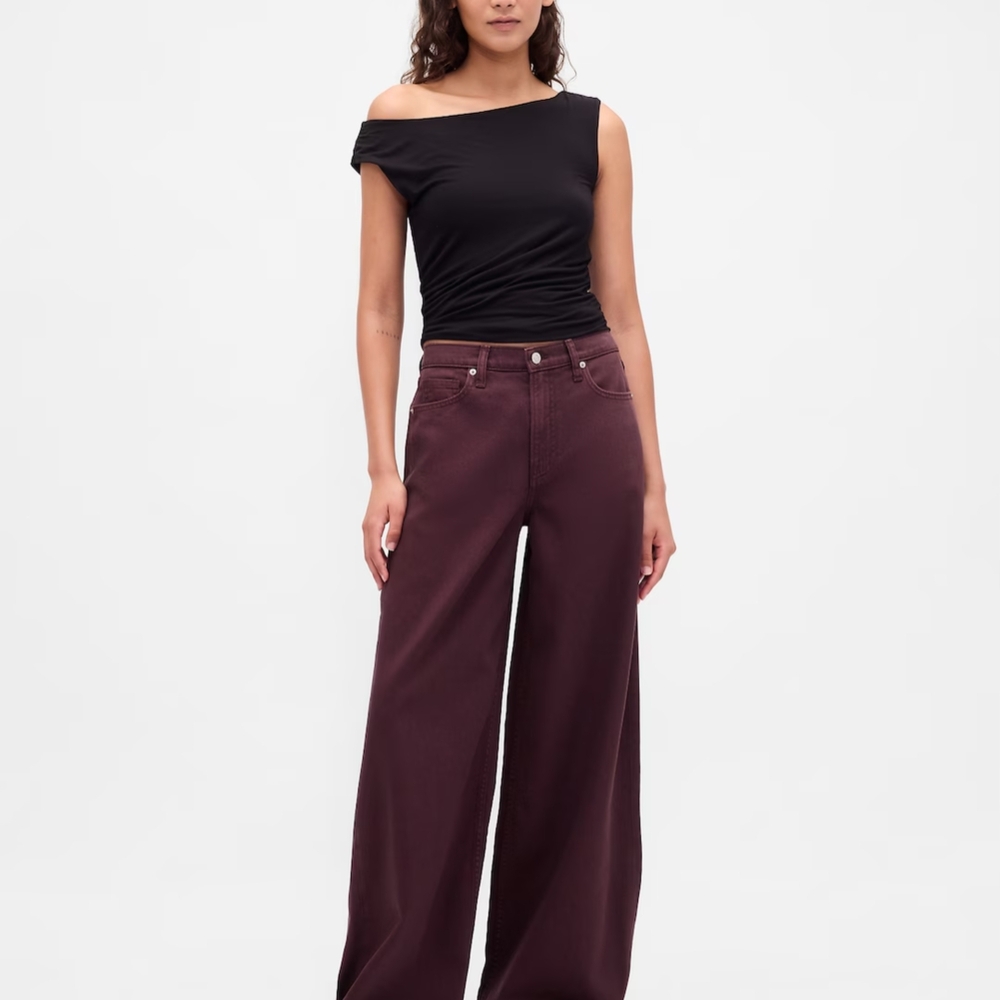GAP Wide-Leg brown Jeans